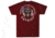 HOWITZER Blue Collar Warriors S/S Tee - Mens, Crimson Black Heather, Medium, CV7106-CBHE-M