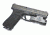 InForce APL Pistol Mounted Light, Black Body, Constant/Momentary White Light., Black, 200Lumens CR123A INF-APL-B-W