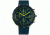 Issey Miyake SILAt002 Trapezoid Al Mens Watch - Blue Band, Blue Case