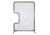 JUGS Standard Series C-Shaped Softball Screen Softball, Black Frame/Black Net S1012