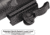 Leapers UTG Light/Red Laser Combo, 400 Lumen, Integral Mount, Black, LT-ELP38Q-A