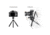 Leofoto MT-03/LH-25 Mini Tripod w/ Mini Ball Head Kit and Bag, Black, MT-03+LH-25