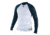 Louisville Slugger Adult Slugger Compression-Fit Raglan Long Sleeve Shirt,White/Navy,XL LS1514-AXL-WH-NV