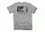 Major League Bowhunter Mens MLB Camo Logo S,S Tee, Ash Gray, Medium MLD010016.002900.M