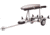 Malone Auto Racks MicroSport LowBed 2 Kayak Trailer Package, 2 Sets Saddle Up, Cargo Box, Rod Tube, Spare Tire, MPG464-LBTS