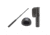 Monadnock Patrol Kit 2622 w/21in Baton in Black Chrome w/Foam Grip &amp; Hindi Baton Cap, and a 360 Degree Swivel Baton Holder in BasketWeave Black 1001594