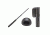 Monadnock Patrol Kit 2623 w/21in Baton in Black Chrome w/Super Grip &amp; Hindi Baton Cap, and a 360 Degree Swivel Baton Holder in BasketWeave Black 1001595
