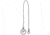 Mondaine Pocket Watch, Silver, 43mm, A660.30316.11SBB