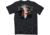 Mossy Oak Men's T-shirt X-lg ''deer Skull'' Canada Flag Blk