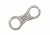 Mtech Hand Cuffs, Silver MT-S4807
