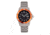 Nautis Nautis Admiralty Pro 200 Bracelet Watch w/Date, Orange/Black, One Size, GL2008-H