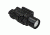VISM Pistol Flashlight w/ Strobe And Red Laser, Gen 3, CR123A, Red/White, 200 Lumens, Black, VAPFLSRV3