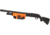 Nightstick Shotgun Forend Light For Mossberg 500/590/Shockwave w/ Green Laser, Less-Lethal Orange, SFL-12GL