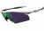 Oakley M-Frame Hybrid Sunglasses - Polished White Frame w/ Jade Iridium Lenses 09-196