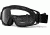 Oakley Ballistic Assault Fan Goggles, Black Frame, Clear Lens 11-174