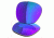 Oakley Garage Rock Replacement Lenses, Violet Iridium 41-794