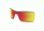 Oakley Oil Rig Replacement Lenses, Ruby Iridium, ROO9070CB 000004