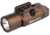 Olight PL Turbo Valkyrie LED Long Range Rail Mount Flashlight, 800 Lumen, Desert Tan, FL-OL-PLTURBO-TN