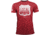 Oscar Mike Support Local Tee - Mens T-Shirts, Heather Red, L, M-OM-RED-01-0218-L