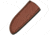 Pakistan Leather Sheath Drop Point, Measures 6 3/4in X 2 3/4in, Fits 8in To 9in Drop Point Hunting Knife, Brown Leather Construction, SHE660709