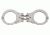 Peerless Handcuff 801cn Hinged Nickel 10pk - 4801-10