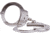 Peerless Handcuff Chain Link Handcuff, Nickel Finish, PH700C