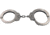 Peerless Handcuff Model 702C Oversize Chain Link Handcuff, Black, 4720B