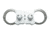 Model 801CHS - High Security Hinged Handcuff