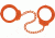 Peerless Handcuff Oversize Leg Iron, Orange PH755BO