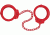 Peerless Handcuff Oversize Leg Iron, Red PH755BR
