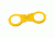 Penn Arms Yel Gorcote Os Hinged Handcuff - HC 1054YEL