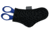 Nylon Left Side Leather Scissor Holder w/ Clip