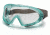 Pyramex Capstone Safety Goggle - Chemical Green Frame, Clear AF Lens