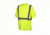 Lumen X T-Shirt, No Pockets, Hi-Vis Lime, Large