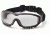 Pyramex V3G Safety Glasses, Black Strap/Temples/Clear Anti-Fog Lens GB8210ST, EDEMO1