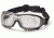Pyramex V3G Safety Glasses, Black Strap/Temples/Clear Anti-Fog Lens GB8210STRX