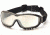 Pyramex V3G Safety Glasses, Black Strap/Temples/IO Mirror Anti-Fog Lens GB8280ST