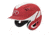 Rawlings Velo Series Senior 2-Tone Away Batting Helmet, Red 1007749