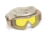 Revision Eyewear Desert Locust Goggles Basic Kit - HC Yellow Lens, Tan Frame - 403090521