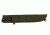 Rothco 18 Inch MOLLE Compatible Machete Sheath, Black, 836-Black