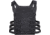 Rothco Lightweight Plate Carrier Vest, Black, 55891-Black