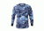 Rothco Long Sleeve Camo T-Shirt, Sky Blue Camo, M, 67770-SkyBlueCamo-M
