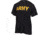 Rothco Physical Training Shirt, Black/Gold, S, 46020-Sm