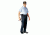 Rothco Short Sleeve Uniform Shirt, Light Blue, XL, 30025-LightBlue-XL