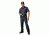 Rothco Short Sleeve Uniform Shirt, Midnight Navy Blue, XL, 30020-MidnightNavyBlue-XL