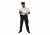 Rothco Short Sleeve Uniform Shirt, White, M, 30015-White-M