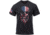 Rothco US Flag Bearded Skull T-Shirt, Black, Small, 10812-Black-S