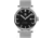 Smith &amp; Bradley Watches Skyline Automatic Watch, Silver Case/Black Dial, 42mm, SKY101