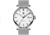 Smith &amp; Bradley Watches Skyline Automatic Watch, Silver Case/White Dial, 42mm, SKY102