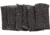 Sack Ups Protector Knife Pouch Six Pack, Gray, Pack Of Six 3in Knife Pouches, Silicone Treated, Black, HS804